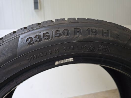 2x Continental winterbanden 235/50 R19 99H M+S Extra Load