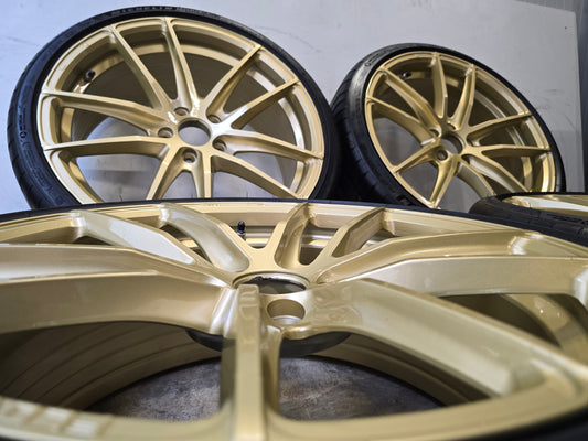 NIEUW Flow Forged 19 inch 5x112 1 serie Golf Caddy zomerbanden