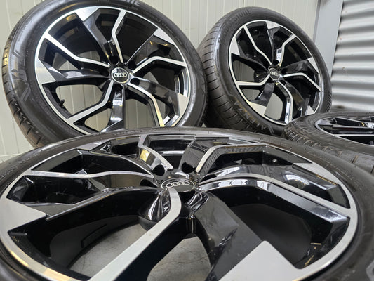 DEMO Audi Q3 A6 19 inch velgen zomerbanden 5x112