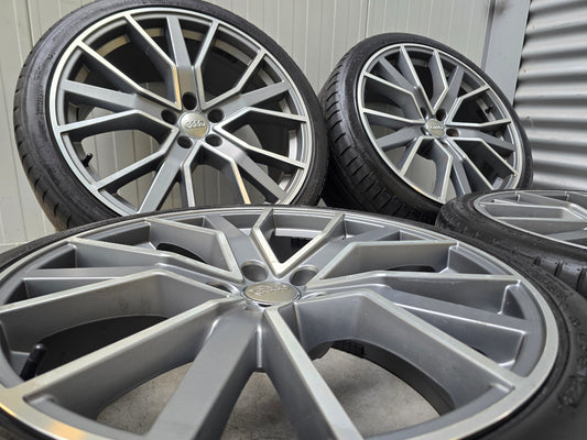 Audi A6 Q3 20 inch sport velgen zomerbanden