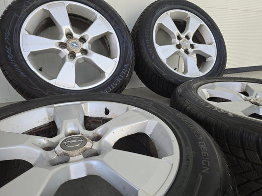 Opel Antara Chevrolet Captiva 18 inch velgen winterbanden 5x115