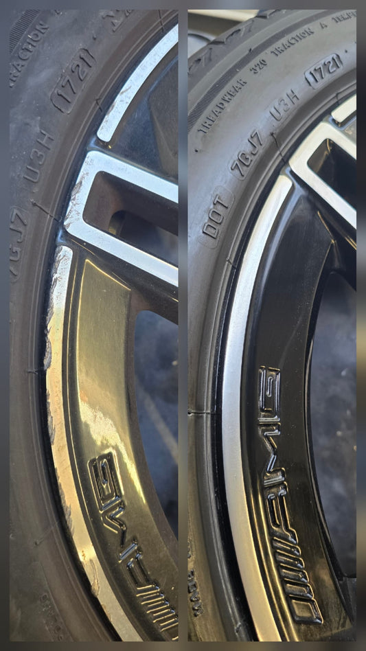 Velgenreparatie met behoud van OEM uitstraling