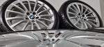 Original BMW 18" rims + Bridgestone Winter 7mm + sensor G20 G21 3 series 225 45 18