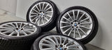 Original BMW 18" rims + Bridgestone Winter 7mm + sensor G20 G21 3 series 225 45 18