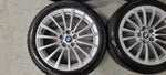 Original BMW 18" rims + Bridgestone Winter 7mm + sensor G20 G21 3 series 225 45 18