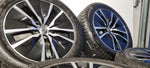 NIEUW Originele Volvo 19" velgen + Dunlop Winterbanden 7.5mm  XC90 XC60 235 55 19 5X108