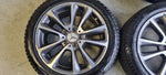 Originele DEMO Mercedes 18" breedset velgen + Sensoren +Winterbanden E klasse