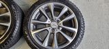 Originele DEMO Mercedes 18" breedset velgen + Sensoren +Winterbanden E klasse