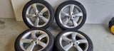 Original 17" Audi Rims + Continental Winter 7mm 5x112 A3 E-tron caddy golf 5x112 205 50 17