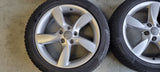 Original 17" Audi Rims + Continental Winter 7mm 5x112 A3 E-tron caddy golf 5x112 205 50 17