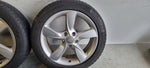 Originele 17" Audi Velgen + Continental Winter 7mm 5x112 A3 E-tron caddy golf 5x112 205 50 17