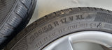 Originele 17" Audi Velgen + Continental Winter 7mm 5x112 A3 E-tron caddy golf 5x112 205 50 17