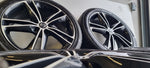 Original Nissan 19" rims UNIQUE Black/White + Summer 6mm Qashqai