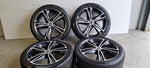 Originele Nissan 19" velgen UNIEK Black/White +Zomer 6mm Qashqai