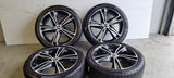 Original Nissan 19" rims UNIQUE Black/White + Summer 6mm Qashqai