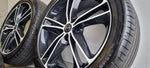 Original Nissan 19" rims UNIQUE Black/White + Summer 6mm Qashqai