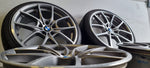 Originele 20" BMW Styling 356 Breedset velgen ZEER UNIEK 5 serie F10 F11 E60 E61 6 serie