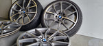 Originele 20" BMW Styling 356 Breedset velgen ZEER UNIEK 5 serie F10 F11 E60 E61 6 serie