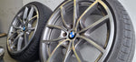 Originele 20" BMW Styling 356 Breedset velgen ZEER UNIEK 5 serie F10 F11 E60 E61 6 serie