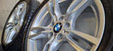 Originele 18" BMW 400M Breedset velgen + Bridgestone Zomerbanden 7.8mm 3 serie 4 ser f30 F31