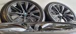 DEMO BMW 18 inch Grey velgen 684+ Winterbanden 7mm 5 serie G30 G31