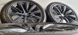 DEMO BMW 18 inch Grey velgen 684+ Winterbanden 7mm 5 serie G30 G31