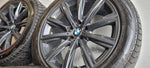 DEMO BMW 18 inch Gray rims 684+ Winter tires 7mm 5 series G30 G31