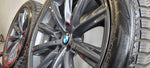 DEMO BMW 18 inch Gray rims 684+ Winter tires 7mm 5 series G30 G31