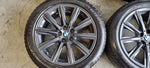 DEMO BMW 18 inch Grey velgen 684+ Winterbanden 7mm 5 serie G30 G31