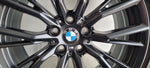 BMW 18 inch black rims 796M winter tires 5mm 3 series G20 G21 4 series 225 45 18