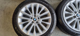 BMW 18 inch velgen + Winterbanden 7mm 5 serie G30 G31 5x112 245 45 18