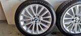 BMW 18 inch velgen + Winterbanden 7mm 5 serie G30 G31 5x112 245 45 18