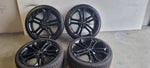 Unique Ford RS Black 19 inch rims + summer tires 5x108 235 35 19 19 inch