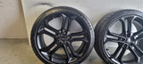 Unique Ford RS Black 19 inch rims + summer tires 5x108 235 35 19 19 inch