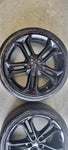 Unique Ford RS Black 19 inch rims + summer tires 5x108 235 35 19 19 inch