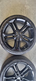 Unieke Ford RS Black 19 inch velgen + zomerbanden 5x108 235 35 19 19 inch