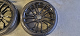 Volkswagen 19 inch velgen + zomerbanden 5x112 Golf Caddy 235 35 19