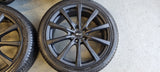 Demo Volvo 20 inch black Velgen + NIEUWE Nokian Winterbanden S90 V60 Cross Country Polestar V90 EX30 245 40 20 5x108