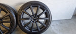 Demo Volvo 20 inch black Velgen + NIEUWE Nokian Winterbanden S90 V60 Cross Country Polestar V90 EX30 245 40 20 5x108