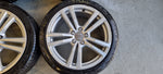 Originele 18" Audi Velgen A3 A4 + Michelin zomerbanden 6mm 5x112 A3 E-tron caddy golf 5x112 225 40 18