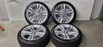 Original BMW 3 series F30 F31 18 inch rims + Winter tires 6mm 5x120 very good