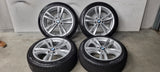 Originele BMW 3 serie F30 F31 18 inch velgen + Winterbanden 6mm 5x120 zeer goed