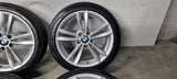 Originele BMW 3 serie F30 F31 18 inch velgen + Winterbanden 6mm 5x120 zeer goed