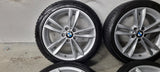 Originele BMW 3 serie F30 F31 18 inch velgen + Winterbanden 6mm 5x120 zeer goed