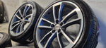 Originele Audi Sport A1 17 inch velgen + zomerbanden Polo 5x100 215/40R17