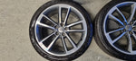 Originele Audi Sport A1 17 inch velgen + zomerbanden Polo 5x100 215/40R17