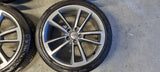 Originele Audi Sport A1 17 inch velgen + zomerbanden Polo 5x100 215/40R17