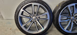 Originele Audi Sport A1 17 inch velgen + zomerbanden Polo 5x100 215/40R17