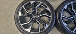 Very unique Audi Q3 / A6 20 inch rims + Summer tires 6mm 5x112 255 40 20