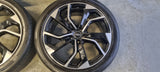 Zeer unieke Audi Q3 / A6 20 inch velgen + Zomerbanden 6mm 5x112 255 40 20